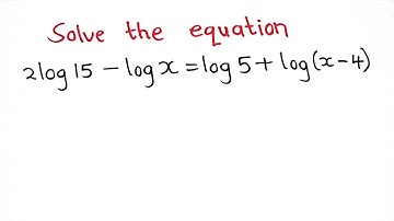 LOGARITHMS [KCSE 2014 PP2 NO.9] (3marks)