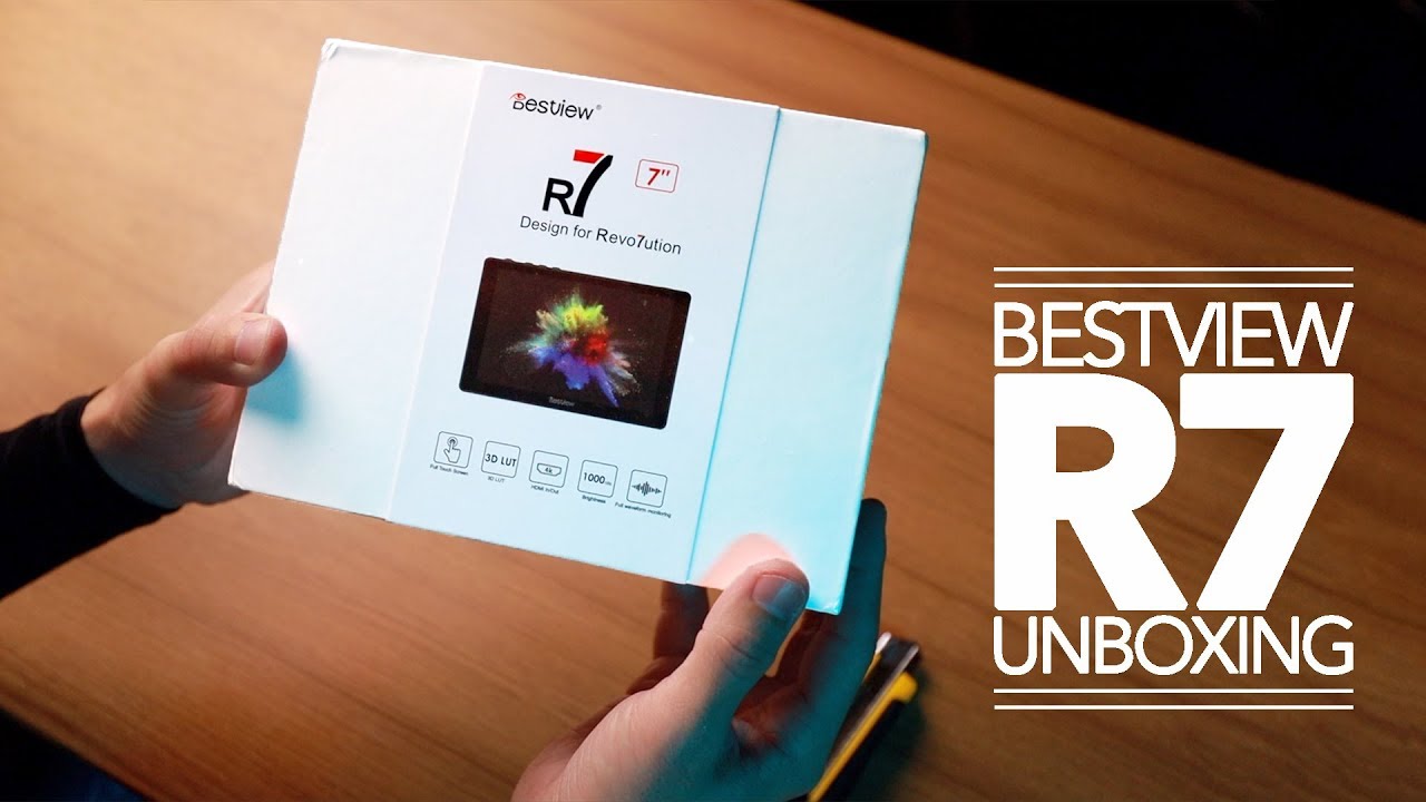 Bestview R7 | 7 inch 1000 nit 4K Monitor - Unboxing - YouTube