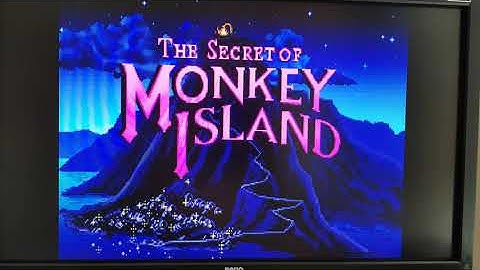 The Secret of Monkey Island - Main Theme (1990) [PC Speaker] [MiSTer AO486]