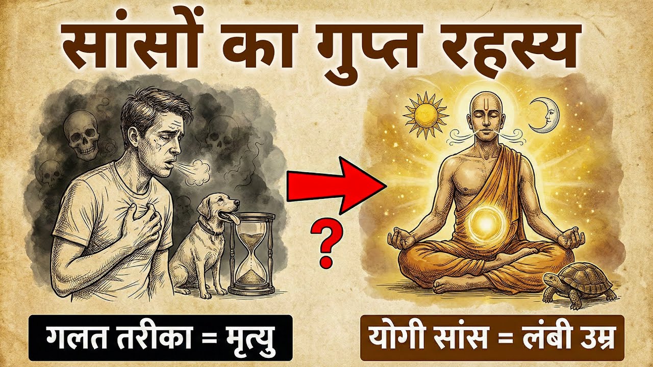 आप सांस नहीं ले रहे… ज़हर भर रहे हो | योगियों की खतरनाक चेतावनी ! The Science of Breath 