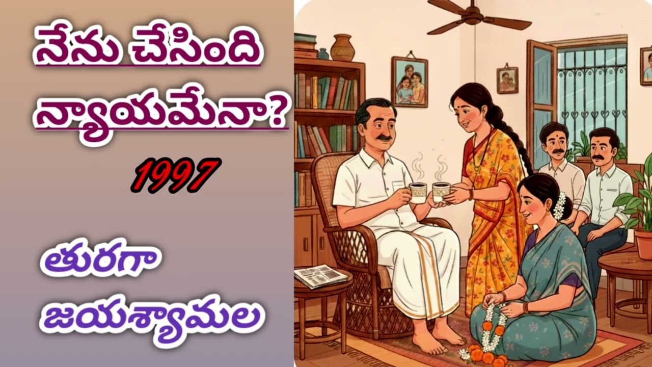 నేను చేసింది న్యాయమేనా?| తురగా జయశ్యామల| turaga jayasyamala |#telugustories |#lakshmicheppekathalu 
