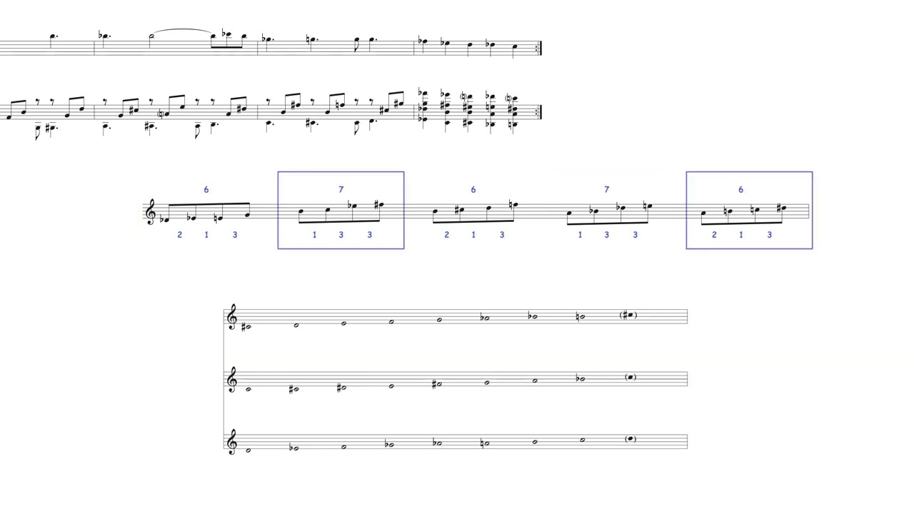 Octatonic Basis of 'The Dance of Maya' by John McLaughlin (Mahavishnu Orchestra)