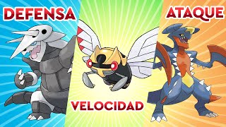 ¿Cuál es el Pokémon más fuerte en cada estadística?