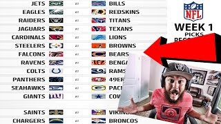 2017 NFL WEEK 1 PICKS!! FIND OUT WHO WINS HERE
