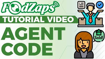 Agent Code, Record Agent Sales | FoodZaps Tutorial Video | by Tai Yong Seng_Sabah Dealer