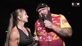 EVW26: Filip Larsson post match interview