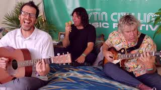 Gustafer Yellowgold performs "Ellen Lemon" in bed backstage @ ACL 2019 | MyMusicRx