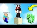 MİNECRAFT'TA SADECE KUM BLOK ÜZERİNDE YAŞAMAK ! - Minecraft