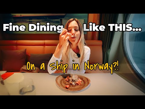 Norwegian Fine Dining on Hurtigruten | You Won’t Believe This!