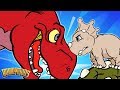 Batalla de Dinosaurios: ¡No Me Comas! - Canciones de Dinosaurios | Dinostory por Howdytoons | S1E8