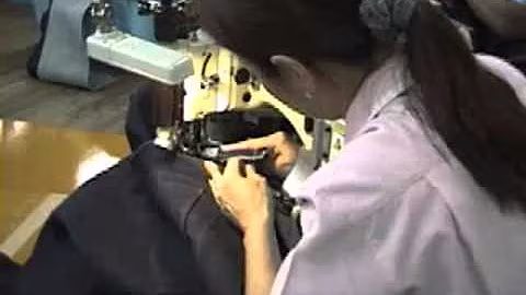 Yamato DT-30 :: Feed-off-the-arm Double Chain Stitch Machine for Lap Seaming of Heavy Weight Fabric
