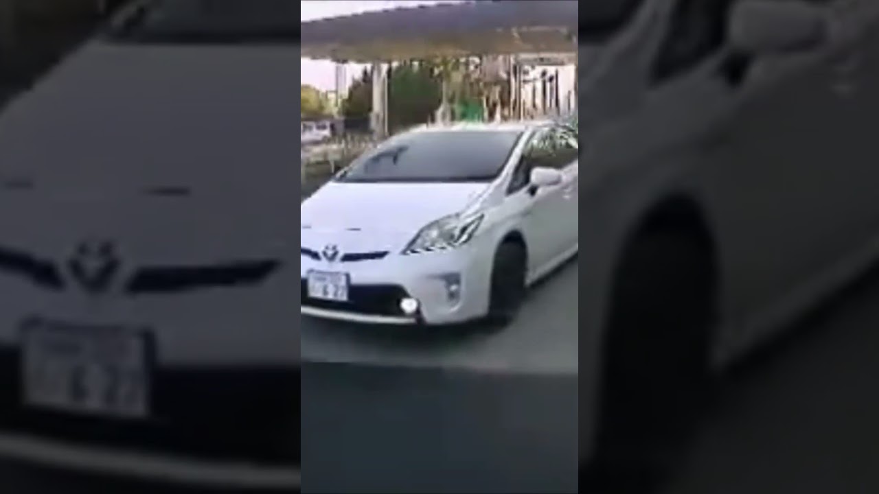 無理矢理 追い越す プリウス・・#shorts #ドライブレコーダー #迷惑運転 #危険運転 #事故