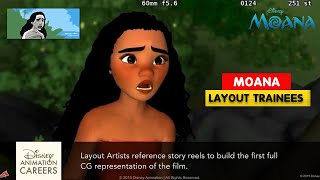 Layout Trainees | Disney Animation Careers | 3D Animation Internships