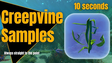 Hoe krijg je Creepvine-monsters in Subnautica?
