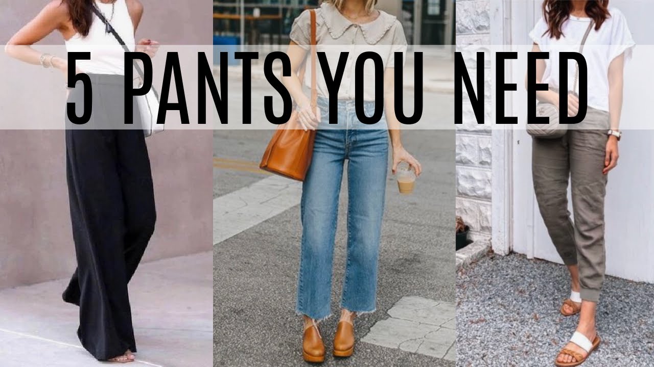 5 Pants Every Woman NEEDS | Fall Fashion Trends 2023 - YouTube
