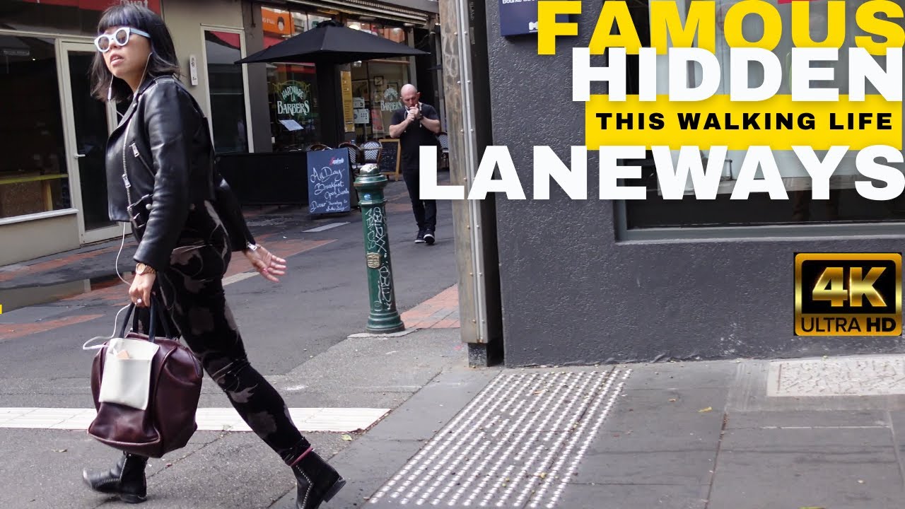 ⁴ᴷ Walking Melbourne CBD: Laneways | Chinatown to AC/DC Lane - Famous ...