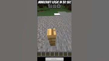 Minecraft Logic part 4 #minecraft #logic #shorts