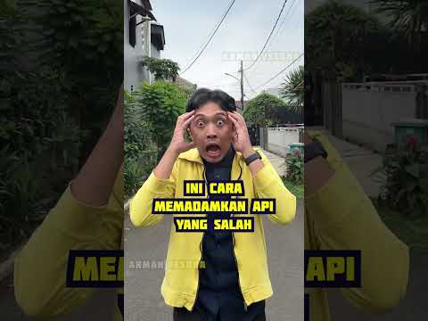 Ini Panas (Super Slowed Ver.), Ini Cara Memadamkan Api yang Salah - Kompilasi Shorts Lucu Part 8