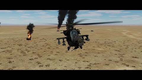 Digital Combat Simulator AH-64D Apache Destroys Iranian Scud Convoy