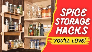 Never Lose A Spice Again! The Smart Way to Organize Your Spice Cabinet