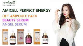 Amicell Perfect Energy Lift Ampoule Pack. Beauty Serum. Angel Serum