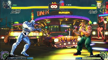 SETH VS GUILE  | CPU VS CPU Ultra Street Fighter IV  (Hardest AI)