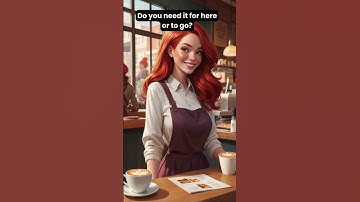 Learn English Conversation at the Coffee Shop (Fun & Easy Dialogue!)