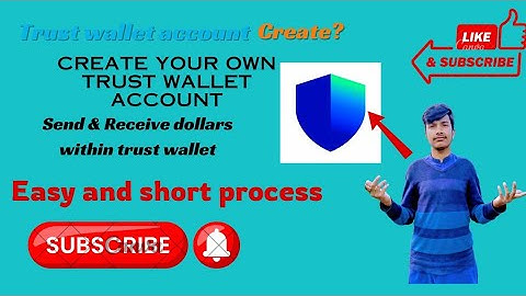 How to create trust wallet account |Create account in just 5 minutes| New shorter process|