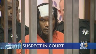 Sacramento Cop Killer Suspect Makes First Court Appearance
