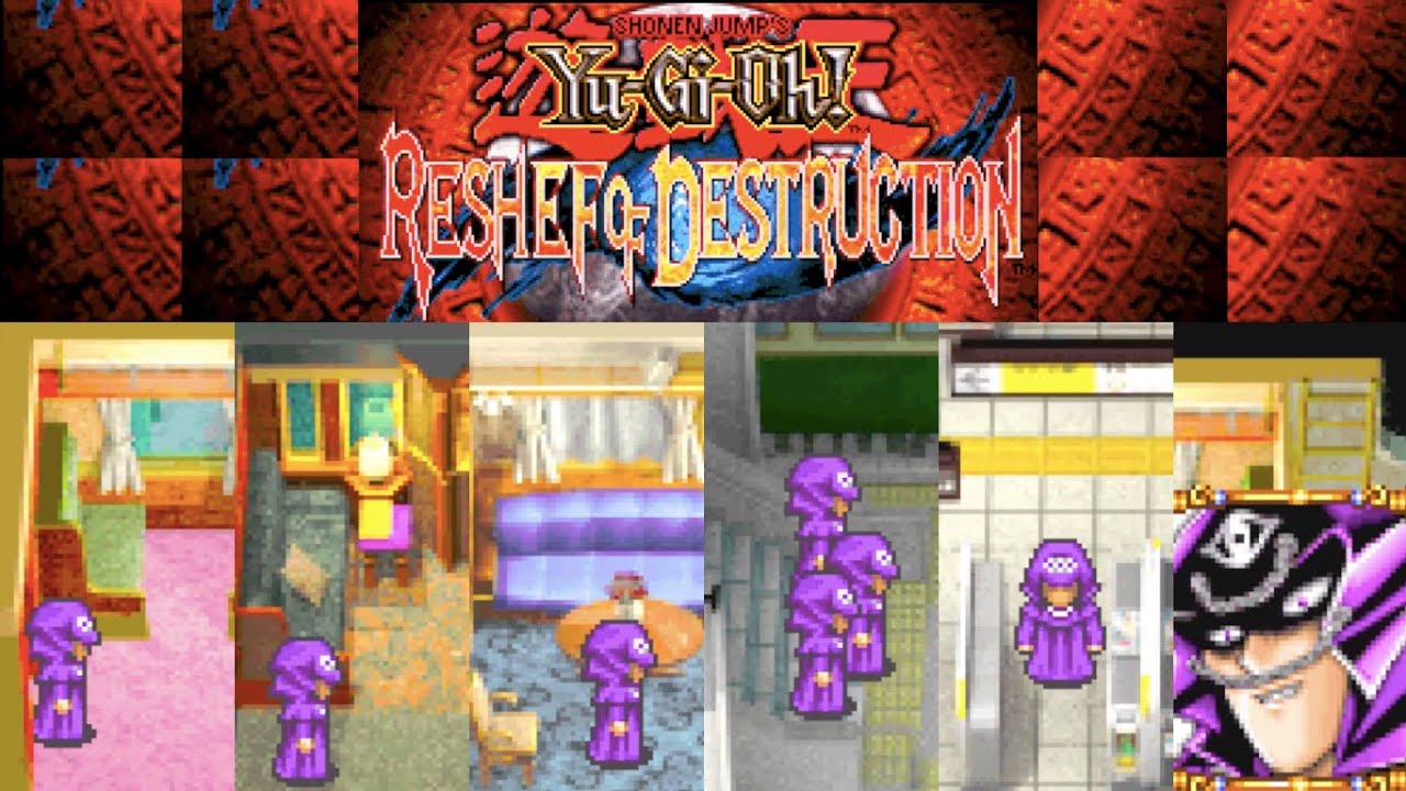 Yu-Gi-Oh Reshef Of Destruction Part 48 - Defeating The Neo Ghouls On The Train And Station!