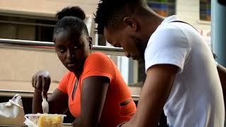 Food Prank on the lady!funny reactions