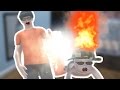 DAD SAVES BURNING BABY!!! | Who's Your Daddy w/ DanTDM