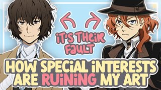 Bungo Stray Dogs RUINED My Art (Special Interests & Art) || SPEEDPAINT STORYTIME