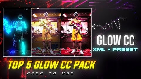 TOP 5 HD QUALITY CC || 4K QUALITY CC XML || FREE FIRE GLOW XML PRESET #xml #cc