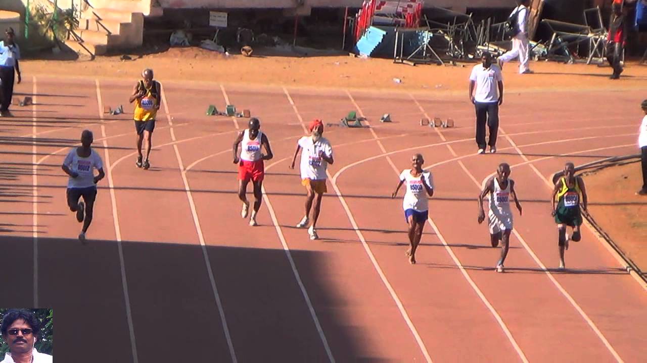 100m Run Final. Men 95+ and 85+. National Masters Athletics