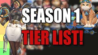 A Gold Players Overwatch Season 1 TierList