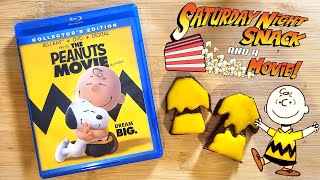 THE PEANUTS MOVIE with CHARLIE BROWNIES! Saturday Night Snack and a Movie Charlie Brown