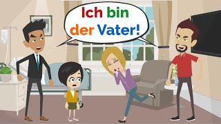 Deutsch lernen | Wer ist der Vater? | Wortschatz und wichtige Verben