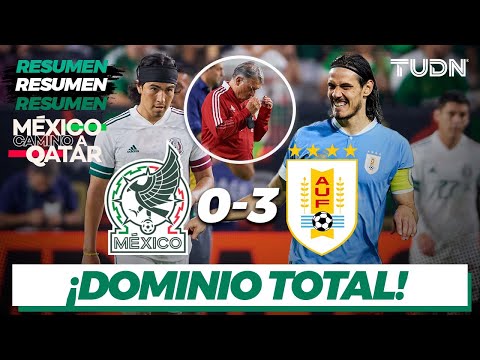 Resumen y goles | México 0-3 Uruguay | Amistoso Internacional | TUDN