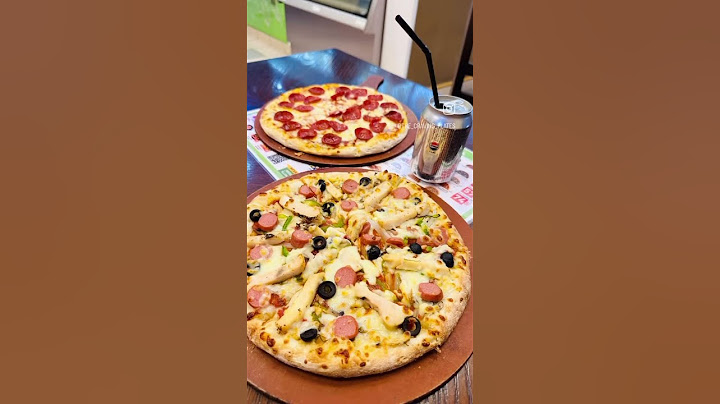 “Double the pizza, double the joy! 🍕✨ Super Chicken and Pepperoni pizzas at @broccolipizzaandpasta