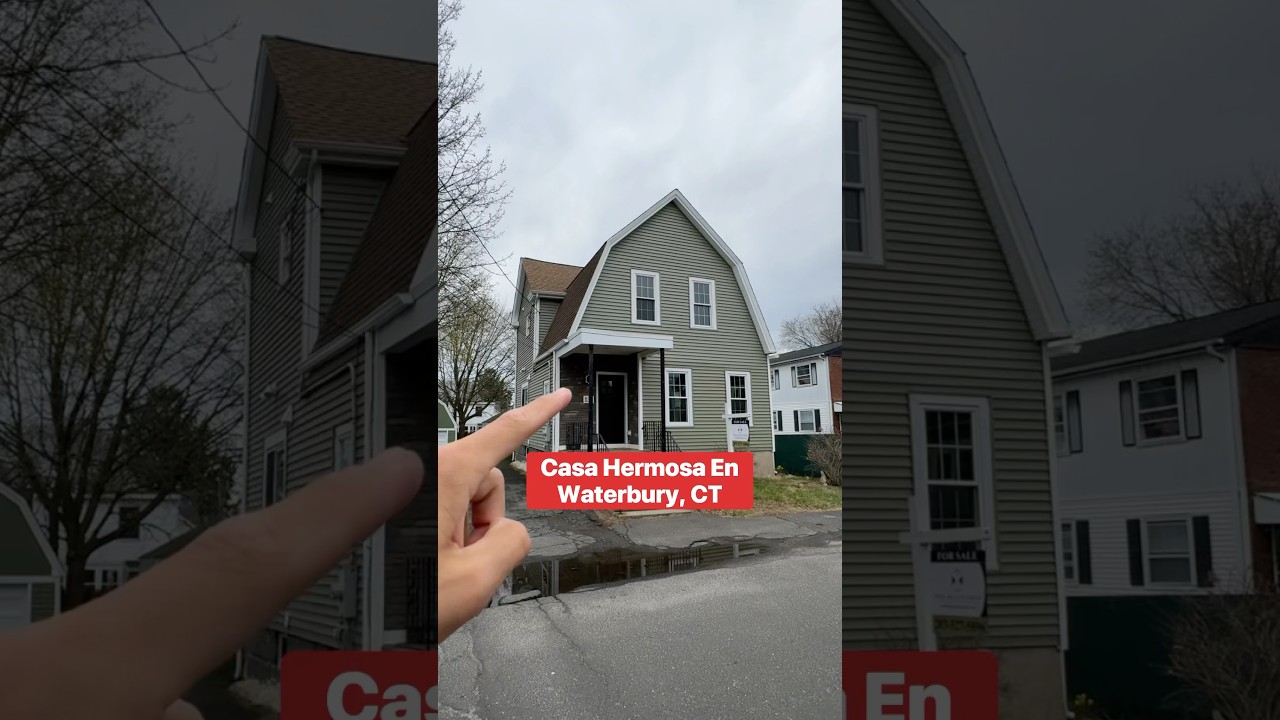 Casa Hermosa De 3 Cuartos y 2 Banos En Waterbury, CT.