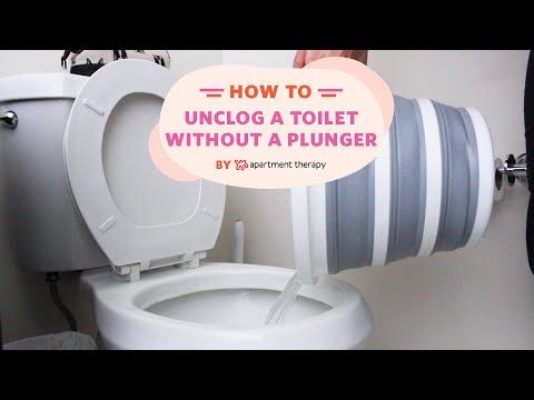 6 Ways To Unclog a Toilet Without A Plunger | Apartment Therapy