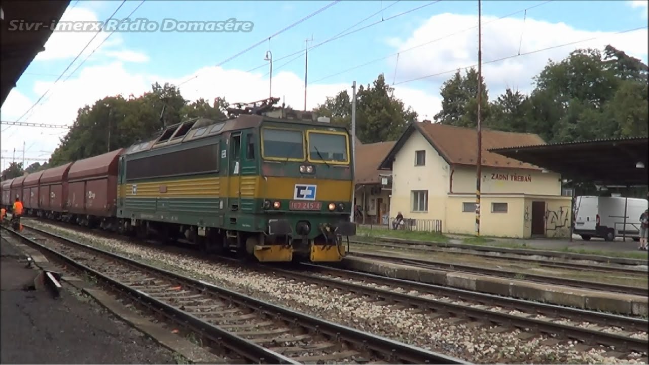 Vlaky Zadní Třebaň 6.8.2016