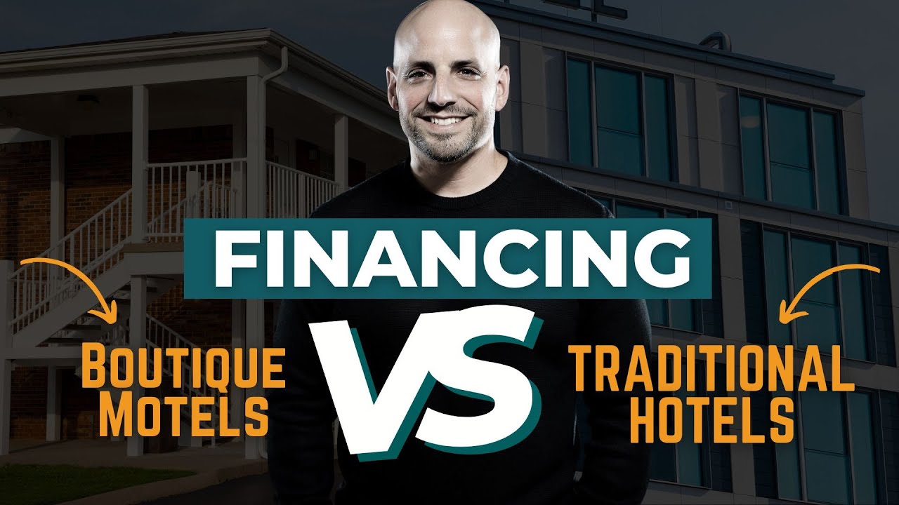 How is financing a boutique motel different from financing a traditional hotel?