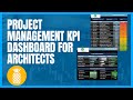 Project Management KPI Dashboard for Architects Example