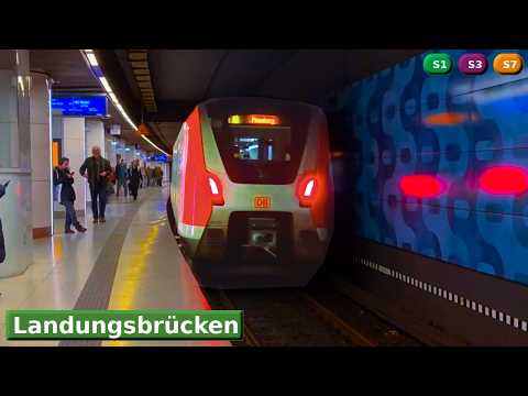 Landungsbrücken S1 - S3 - S7 : Hamburg S-Bahn ( DB 490 - 474 )