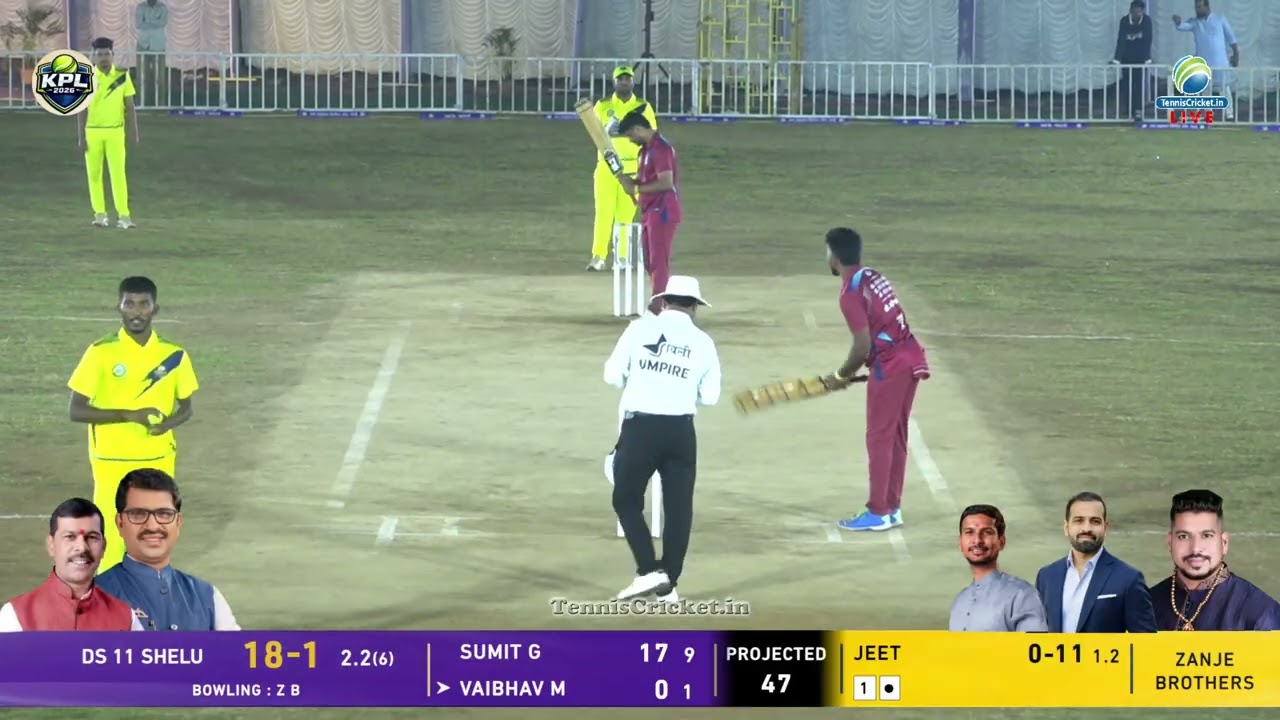 ZANJE BROTHERS VS DS 11 SHELU || KARJAT PREMIER LEAGUE 2026