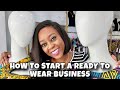 Dont start a ready to wear business in nigeria until you watch this  ready to wear  clothing brand