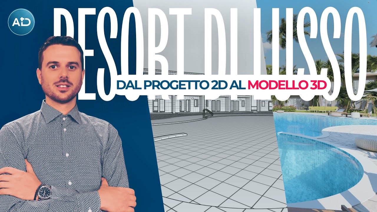Copertina video: Progetto Mar e Lago — Video Rendering 3D e Virtual Tour 360° per resort di lusso in Repubblica Dominicana