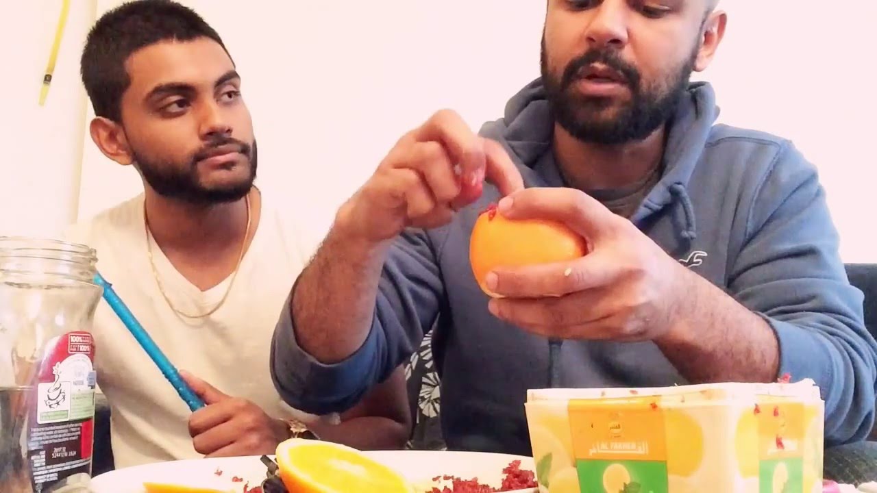 How to make a shisha/hookah from scratch orange head!